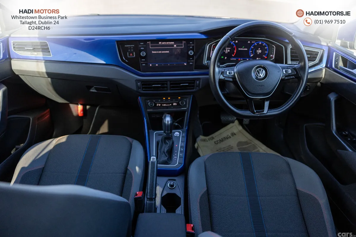 Volkswagen Polo Hatchback, Petrol, 2019, Blue