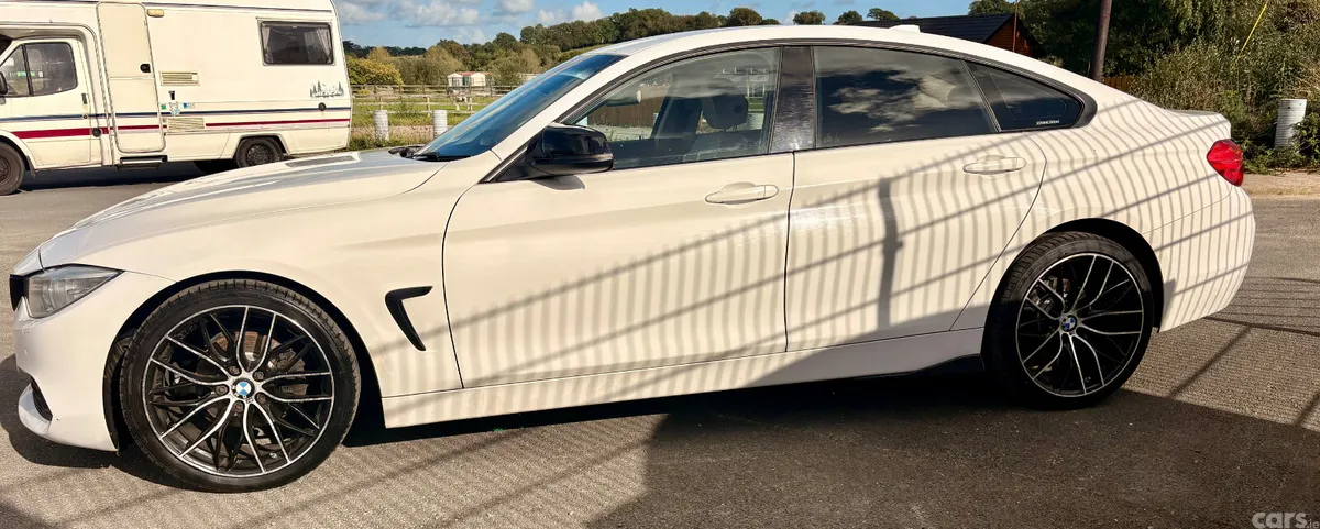 BMW 4-Series Saloon, Diesel, 2015, White