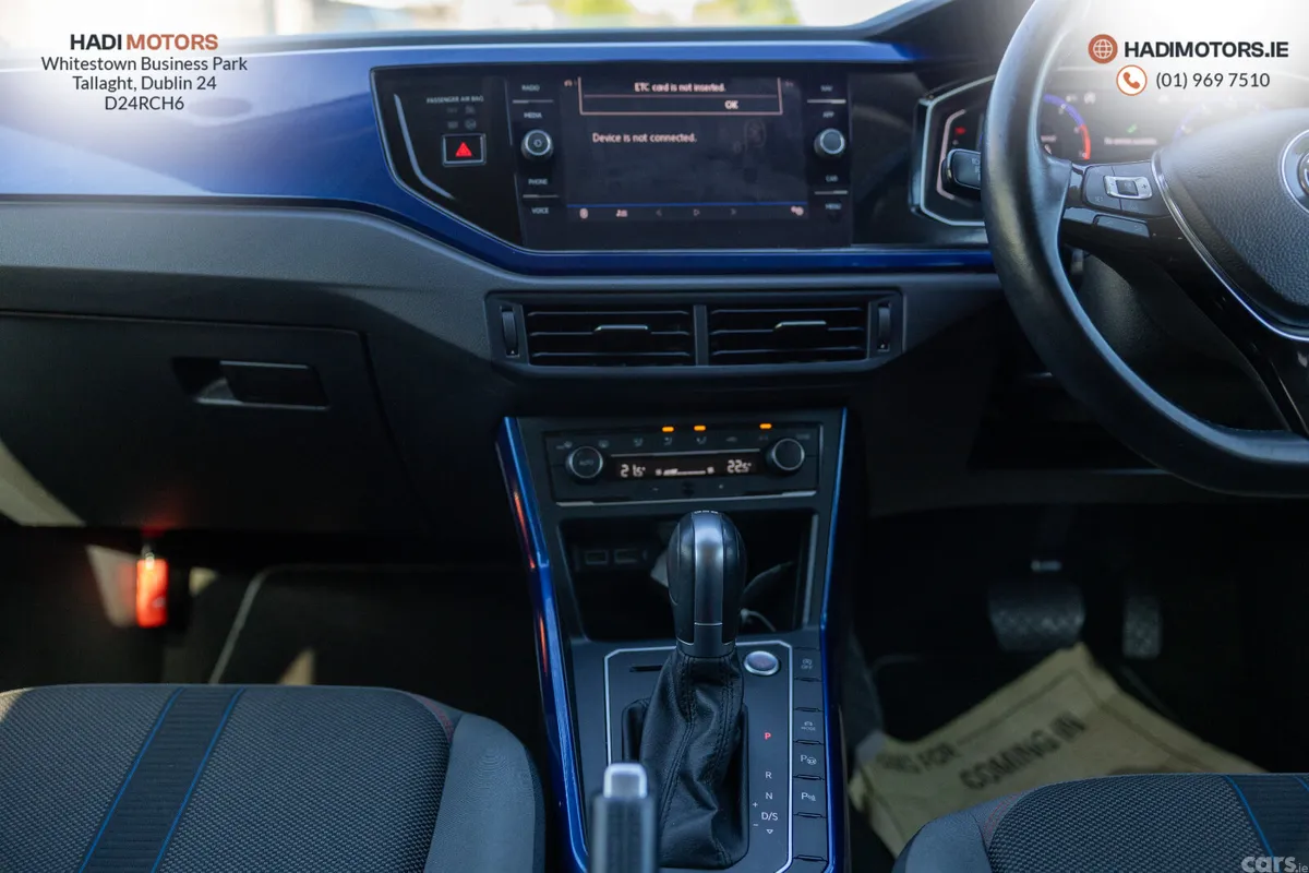 Volkswagen Polo Hatchback, Petrol, 2019, Blue
