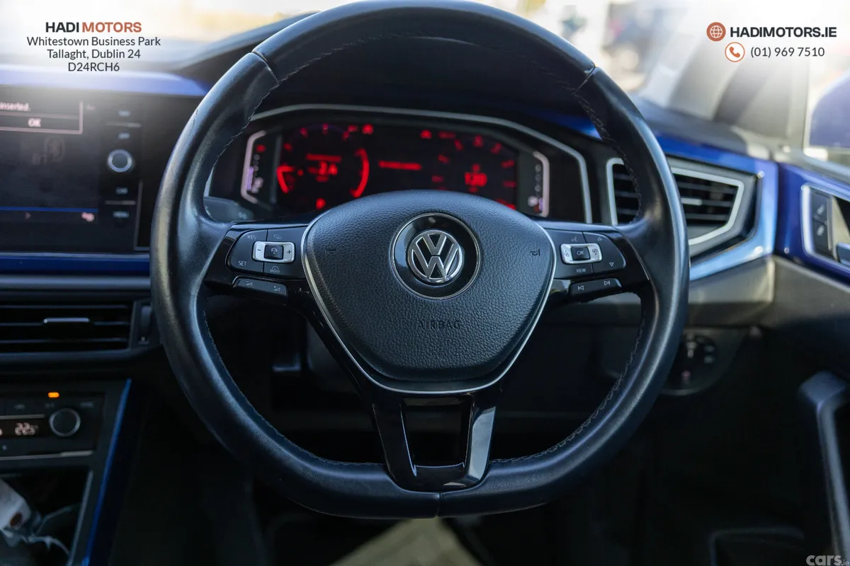 Volkswagen Polo Hatchback, Petrol, 2019, Blue