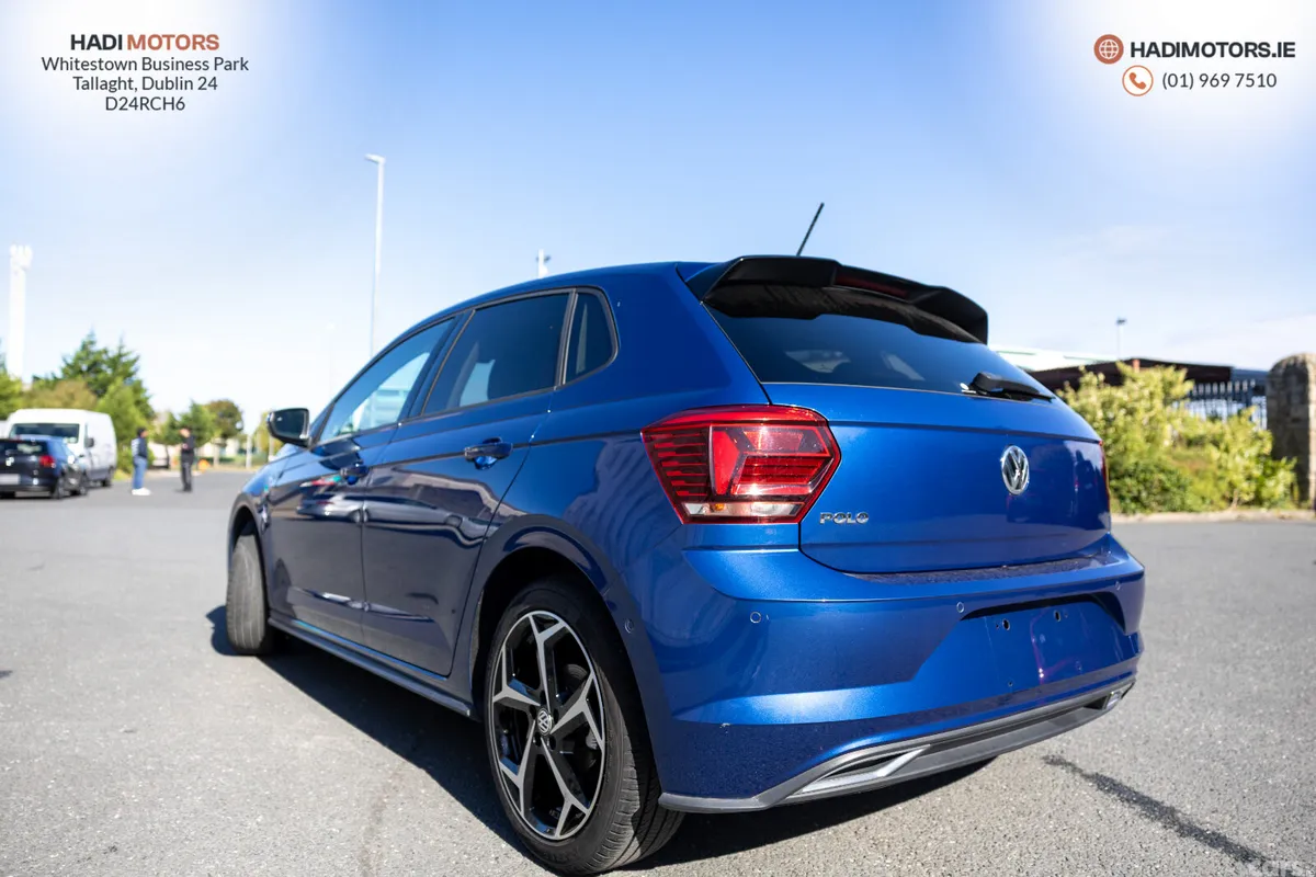 Volkswagen Polo Hatchback, Petrol, 2019, Blue
