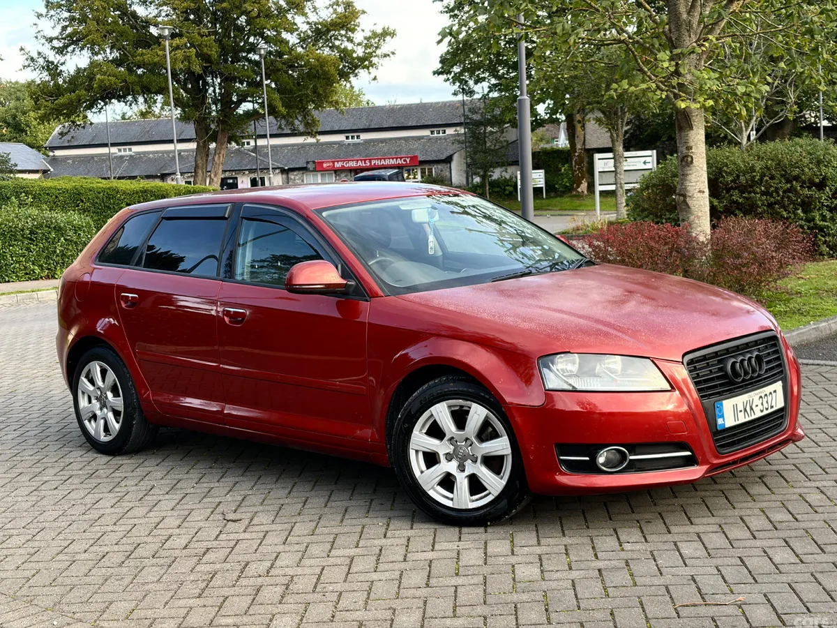Audi A3 Hatchback, Diesel, 2011, Red