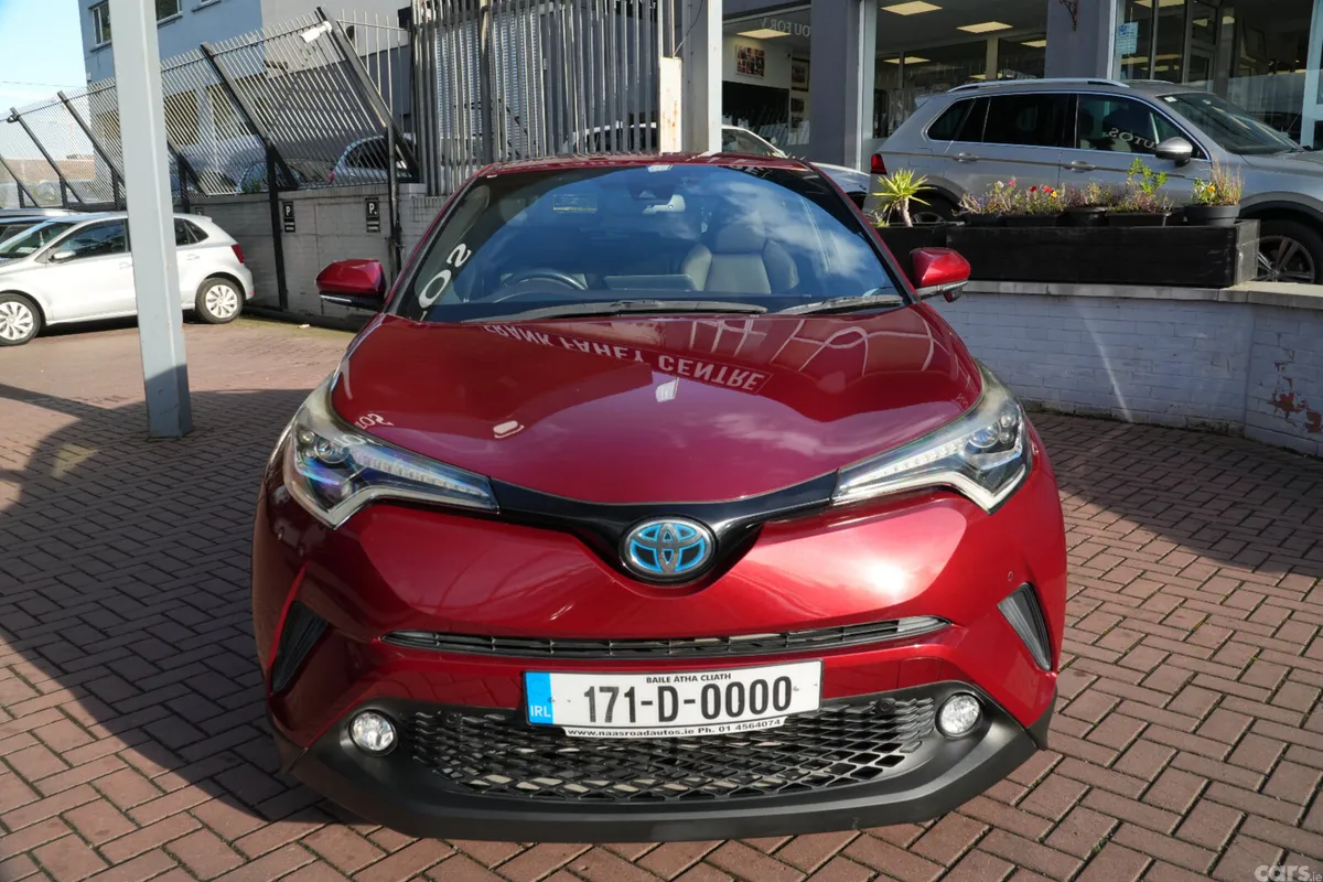 Toyota C-HR Hatchback, Petrol Hybrid, 2017, Red