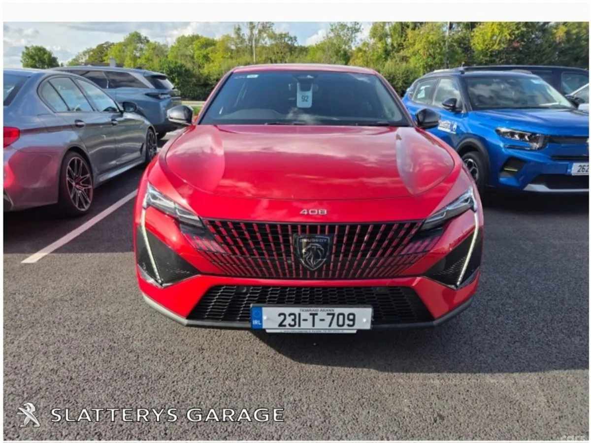 Peugeot 408 Hatchback, Petrol, 2023, Red