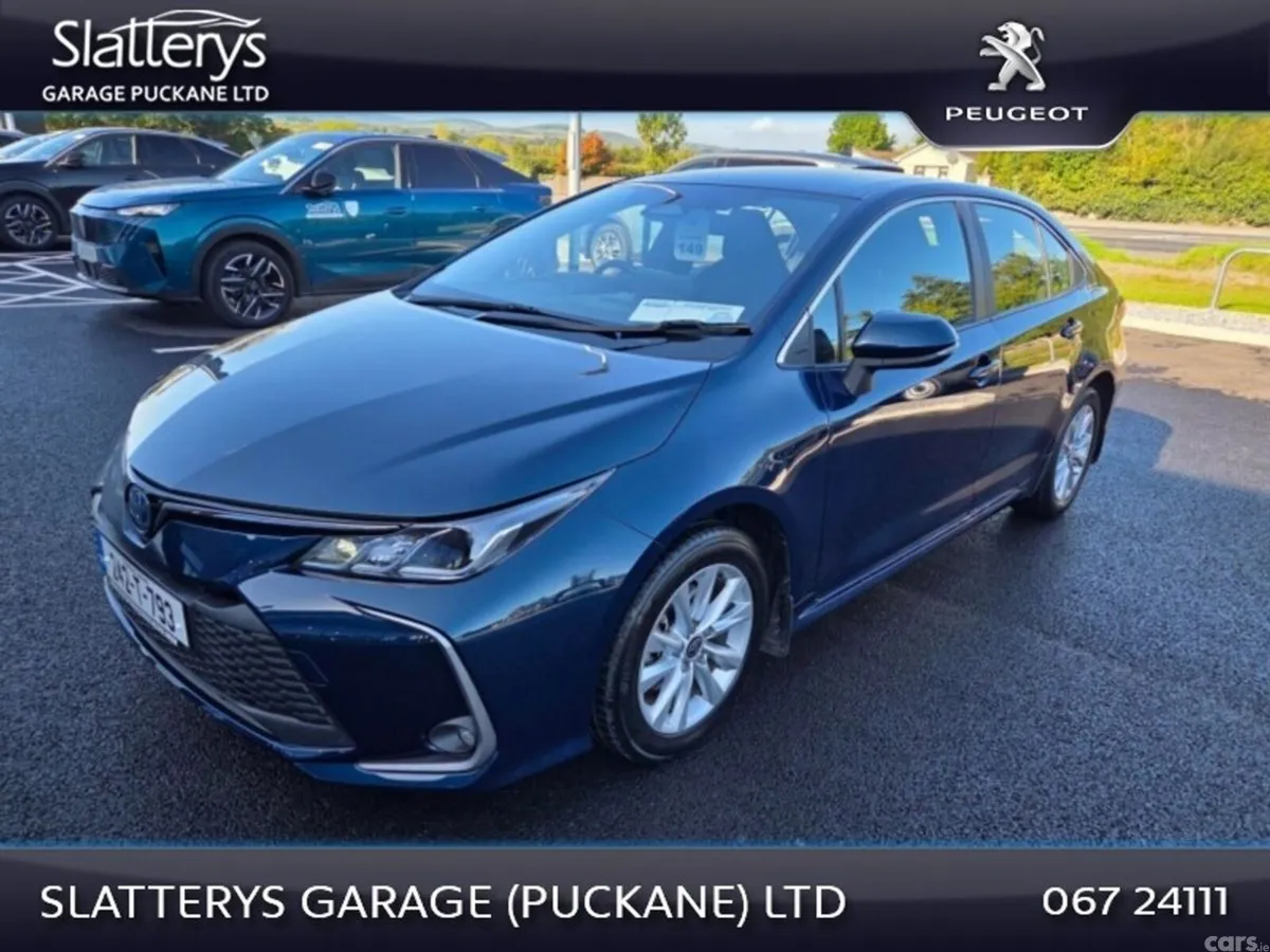 Toyota Corolla Saloon, Petrol Hybrid, 2024, Blue