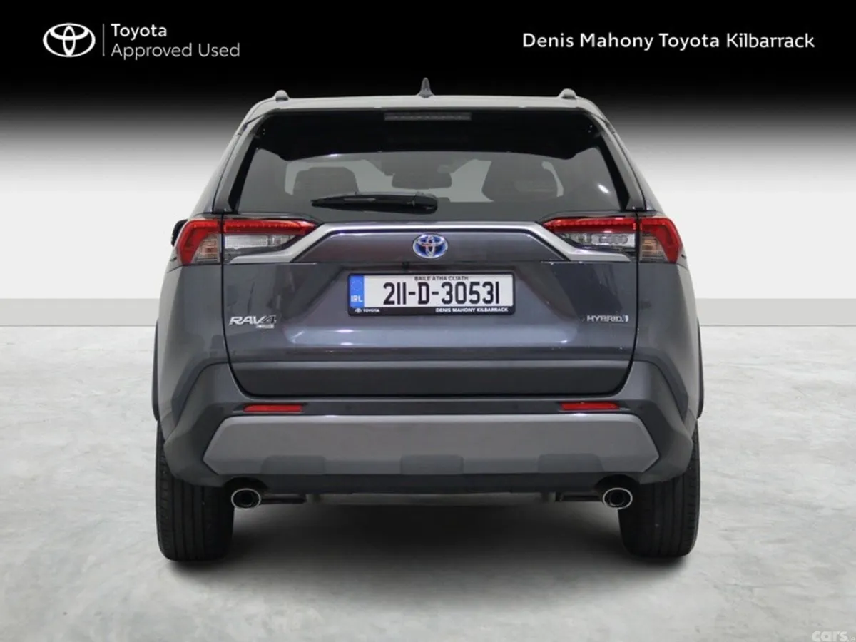 Toyota RAV4 SUV, Petrol Hybrid, 2021, Grey