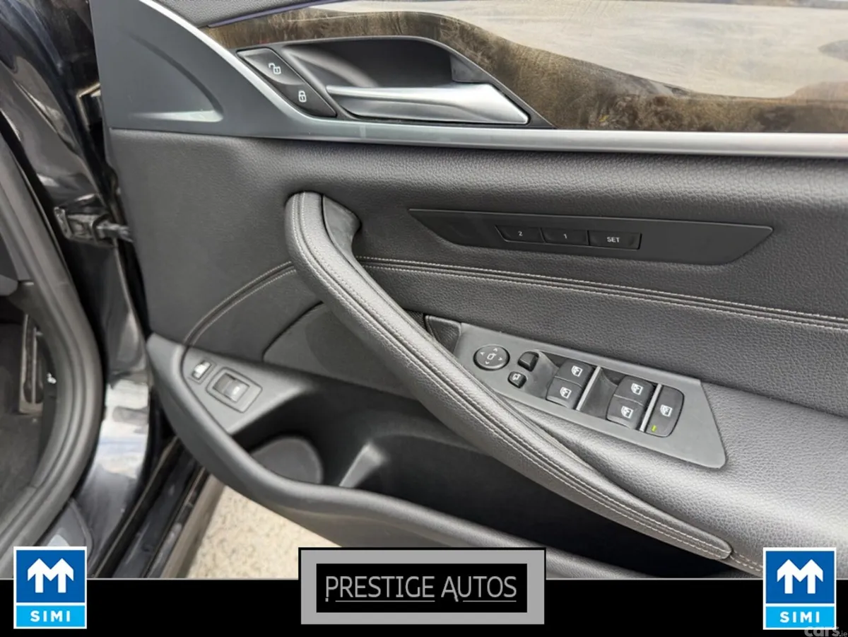 BMW 5-Series Saloon, Petrol Plug-in Hybrid, 2017, Black