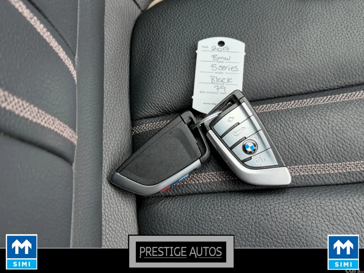 BMW 5-Series Saloon, Petrol Plug-in Hybrid, 2017, Black