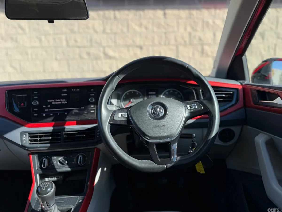 Volkswagen Polo Hatchback, Petrol, 2018, Red
