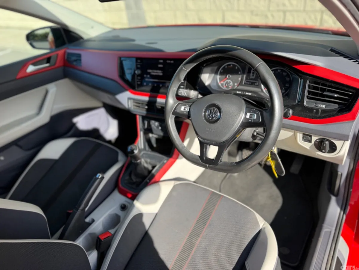 Volkswagen Polo Hatchback, Petrol, 2018, Red