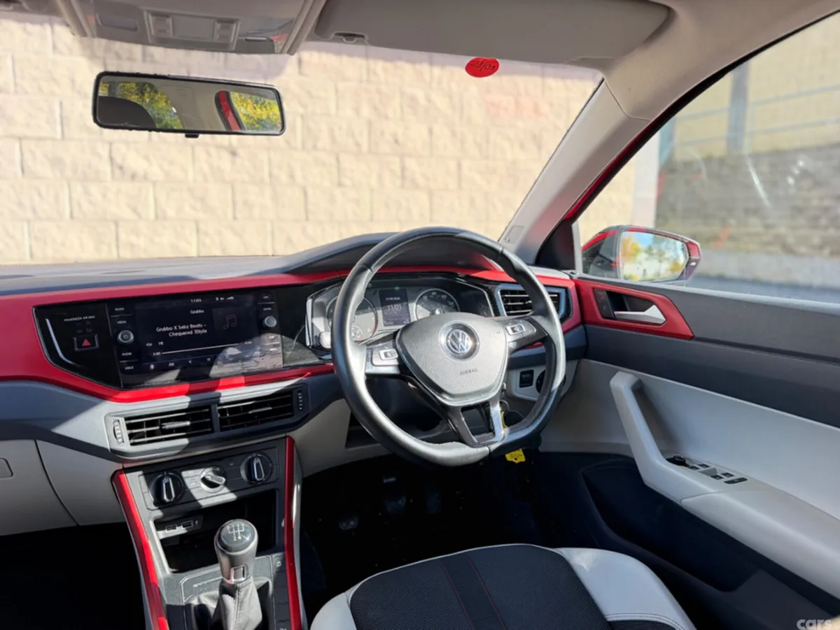 Volkswagen Polo Hatchback, Petrol, 2018, Red