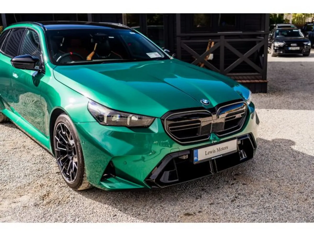 BMW M5 Estate, Petrol Plug-in Hybrid, 2025, Green