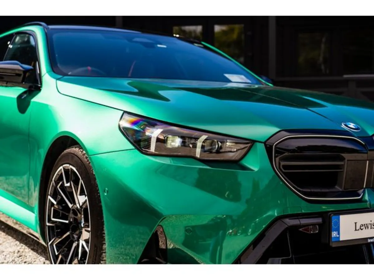BMW M5 Estate, Petrol Plug-in Hybrid, 2025, Green