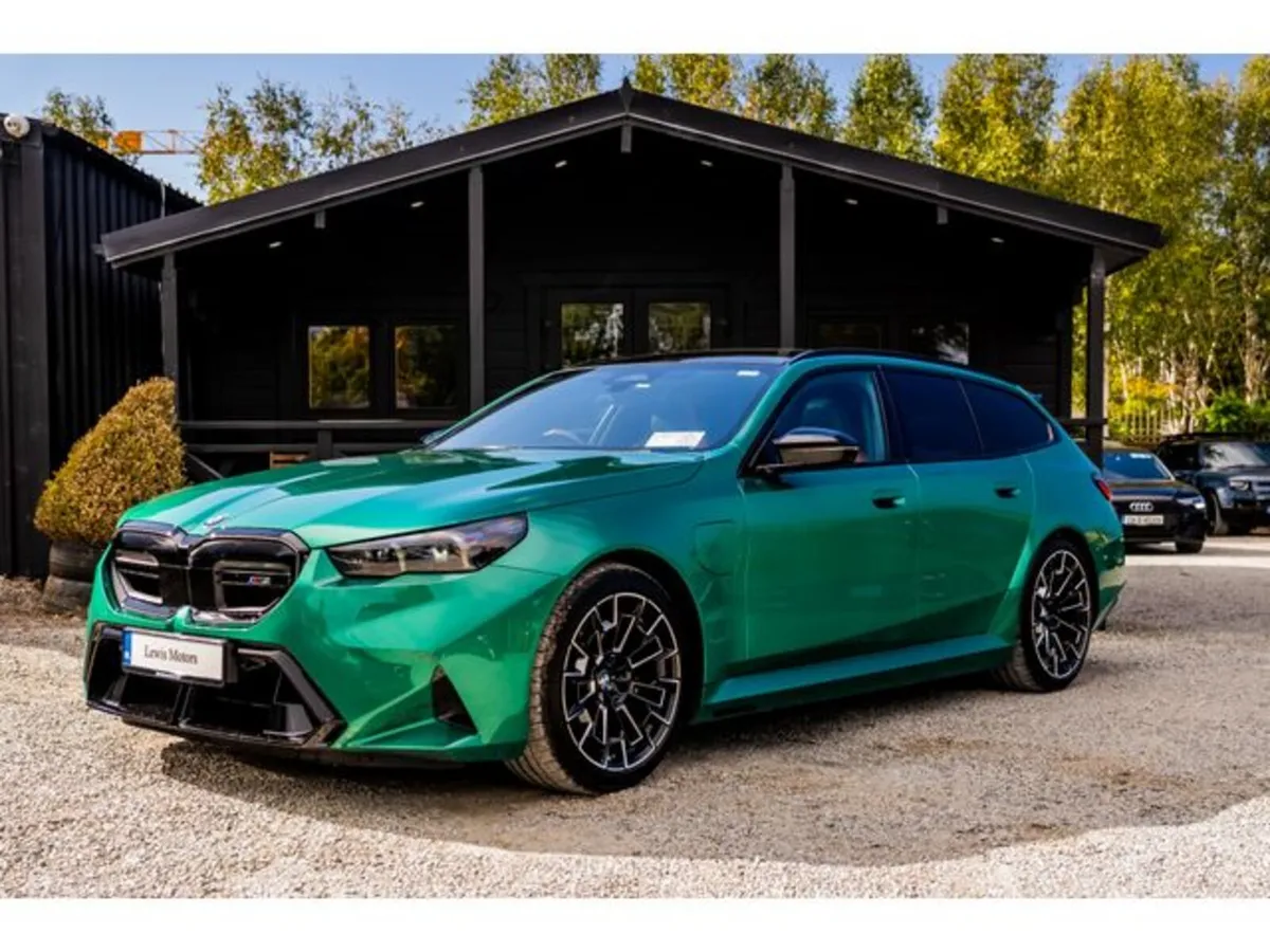BMW M5 Estate, Petrol Plug-in Hybrid, 2025, Green