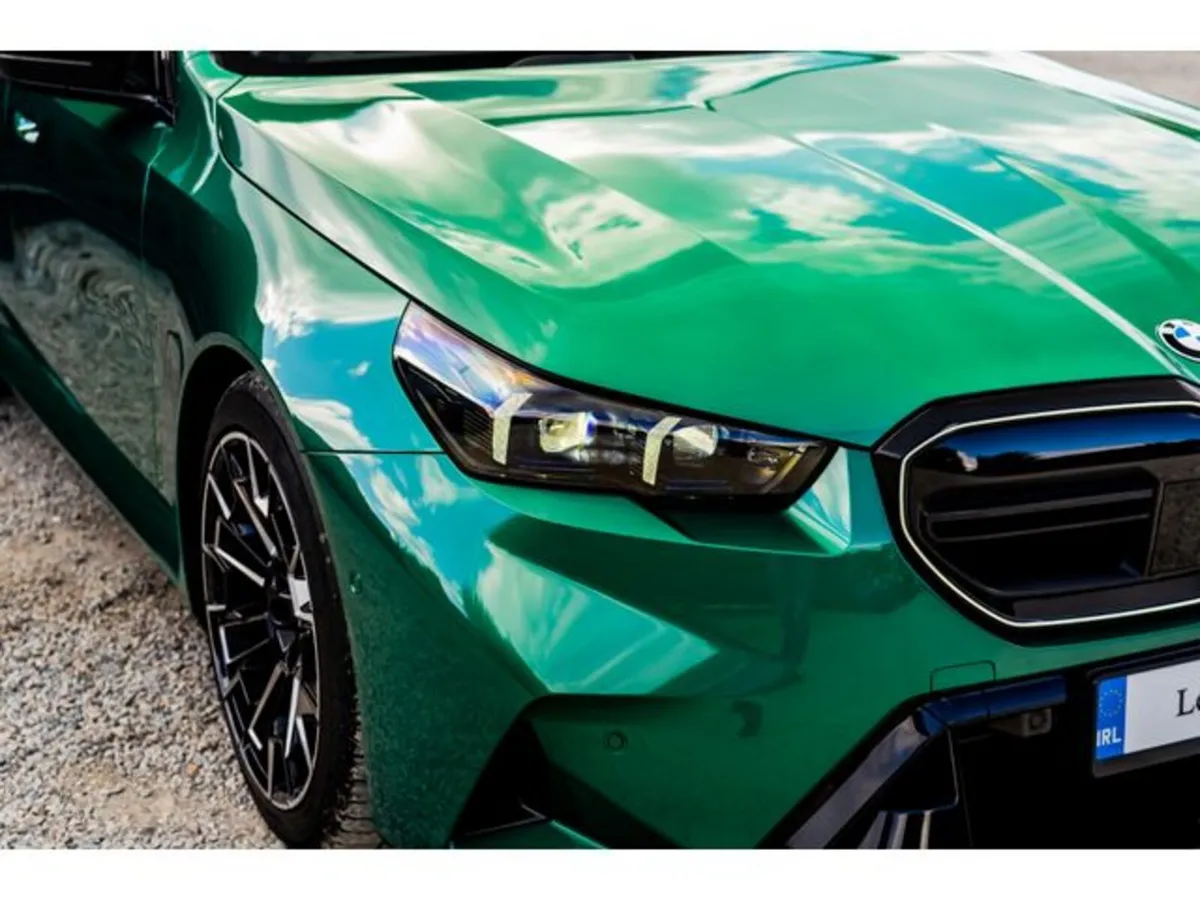 BMW M5 Estate, Petrol Plug-in Hybrid, 2025, Green