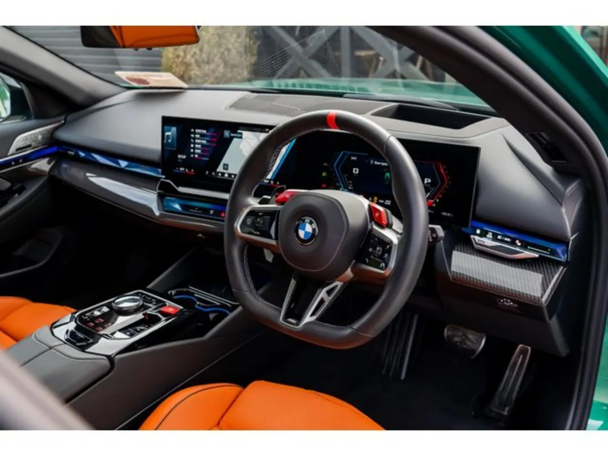 BMW M5 Estate, Petrol Plug-in Hybrid, 2025, Green