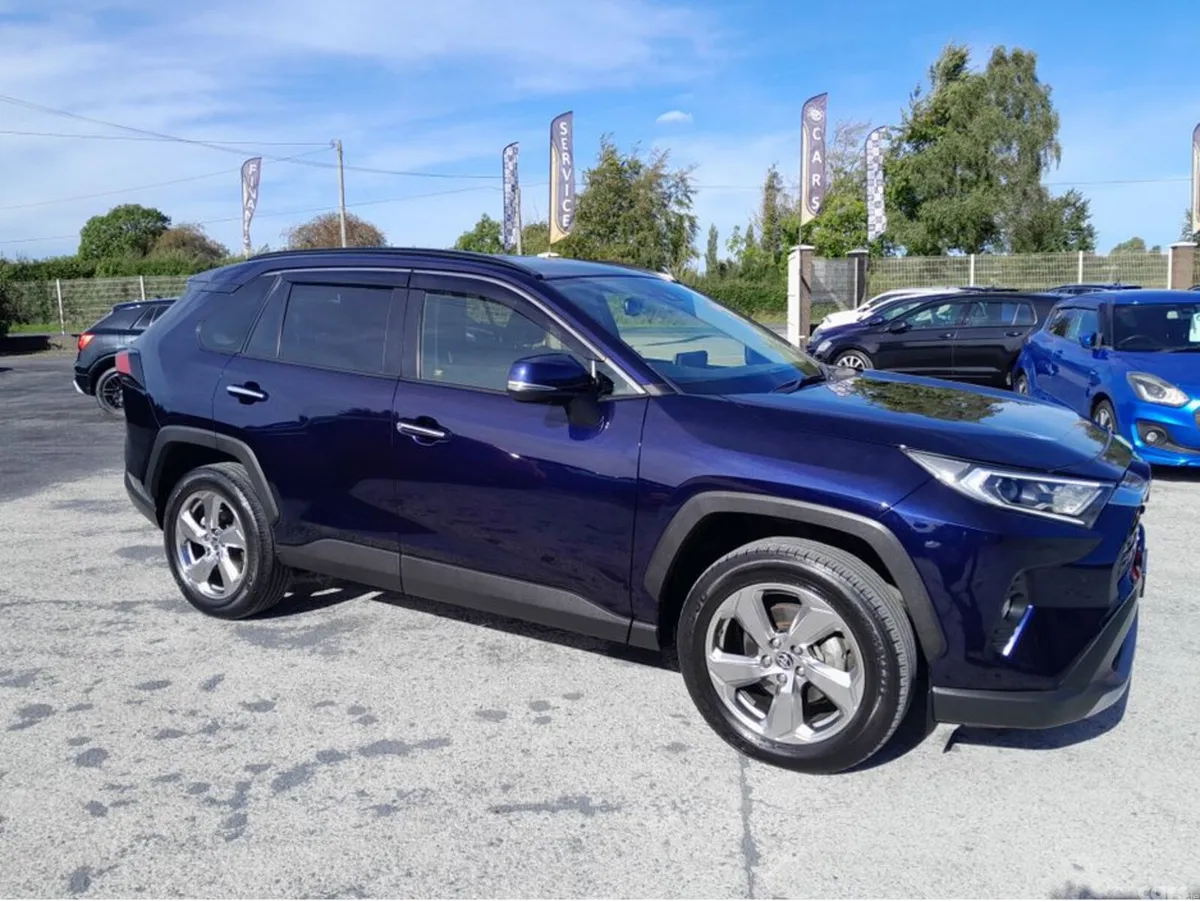 Toyota RAV4 SUV, Petrol Hybrid, 2021, Blue