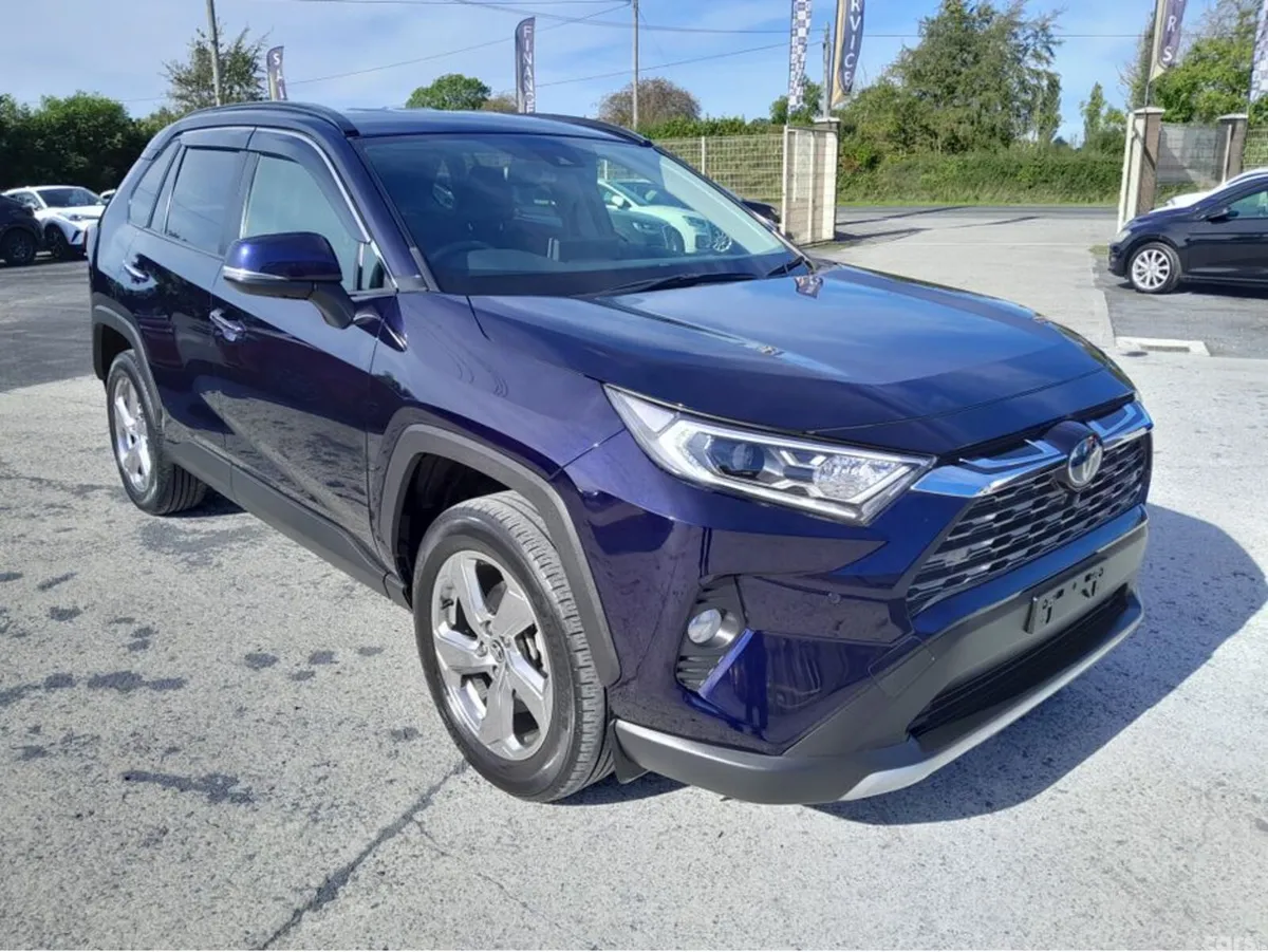 Toyota RAV4 SUV, Petrol Hybrid, 2021, Blue