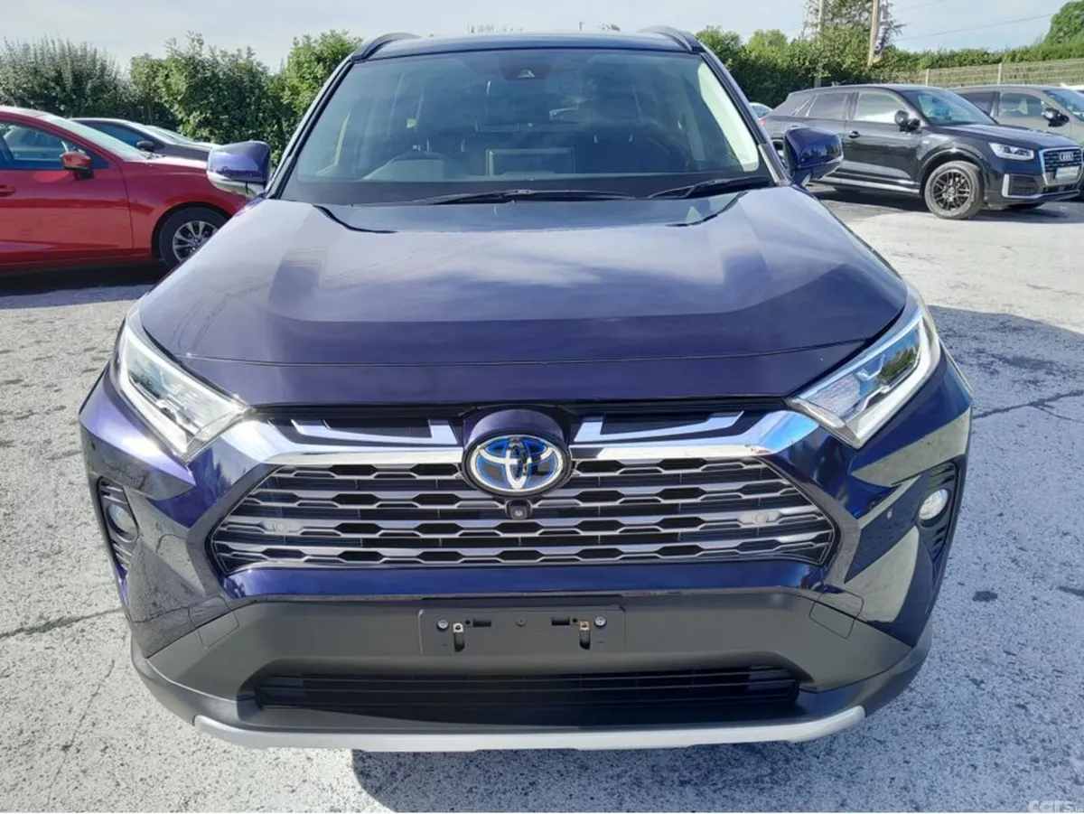 Toyota RAV4 SUV, Petrol Hybrid, 2021, Blue