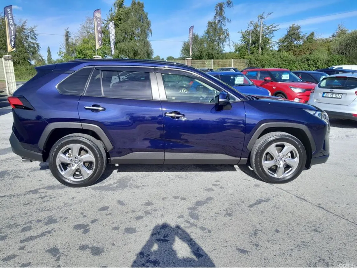 Toyota RAV4 SUV, Petrol Hybrid, 2021, Blue