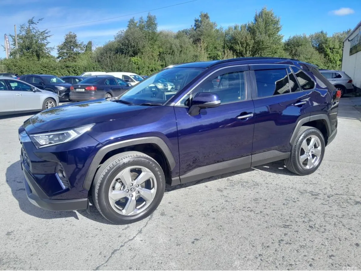 Toyota RAV4 SUV, Petrol Hybrid, 2021, Blue