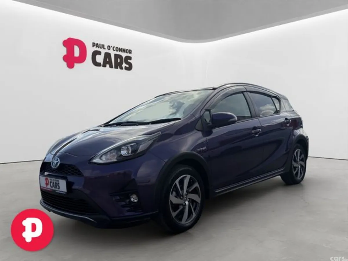 Toyota Aqua Hatchback, Petrol Hybrid, 2018, Blue
