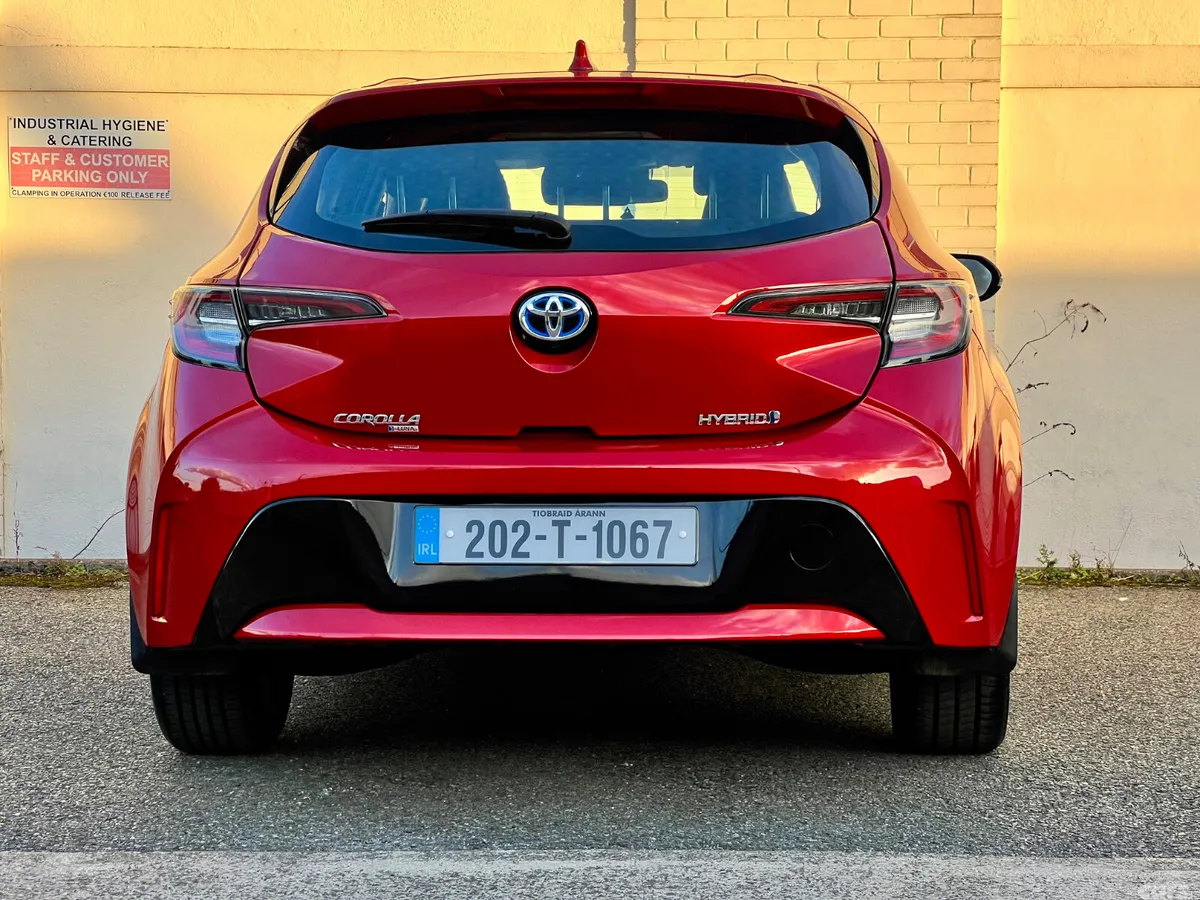 Toyota Corolla Hatchback, Petrol Hybrid, 2020, Red