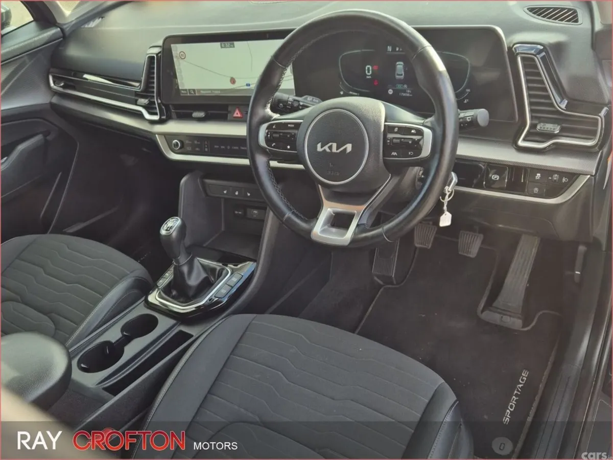 Kia Sportage SUV, Diesel Hybrid, 2023, Black
