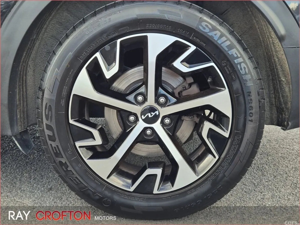 Kia Sportage SUV, Diesel Hybrid, 2023, Black