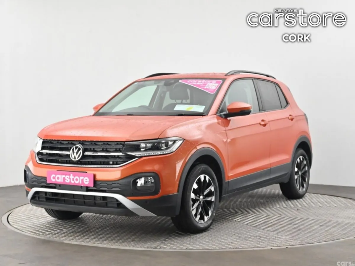 Volkswagen T-Cross SUV, Petrol, 2023, Orange
