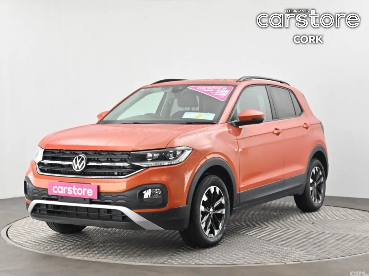 Volkswagen T-Cross SUV, Petrol, 2023, Orange