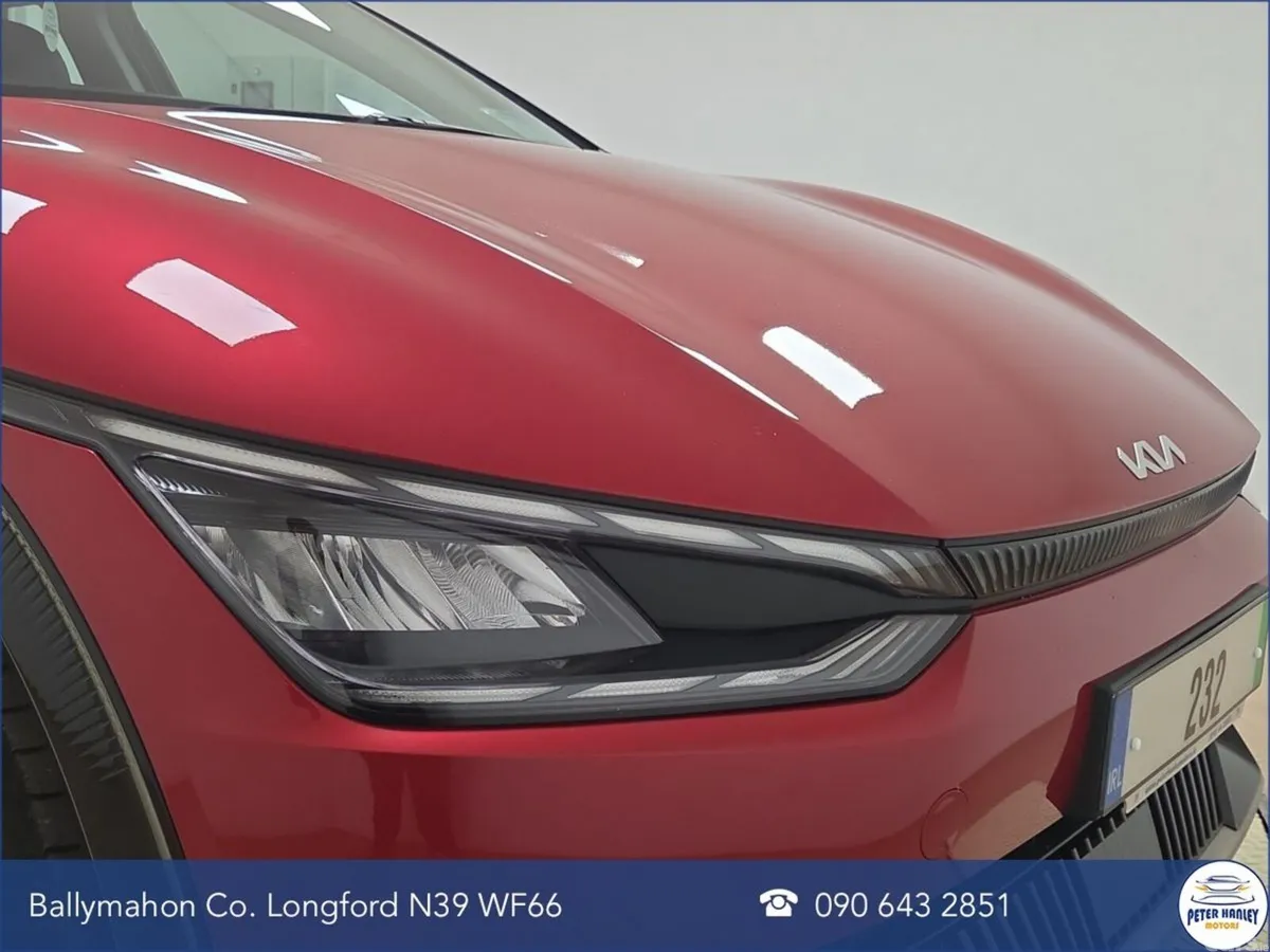 Kia EV6 Hatchback, Electric, 2023, Red