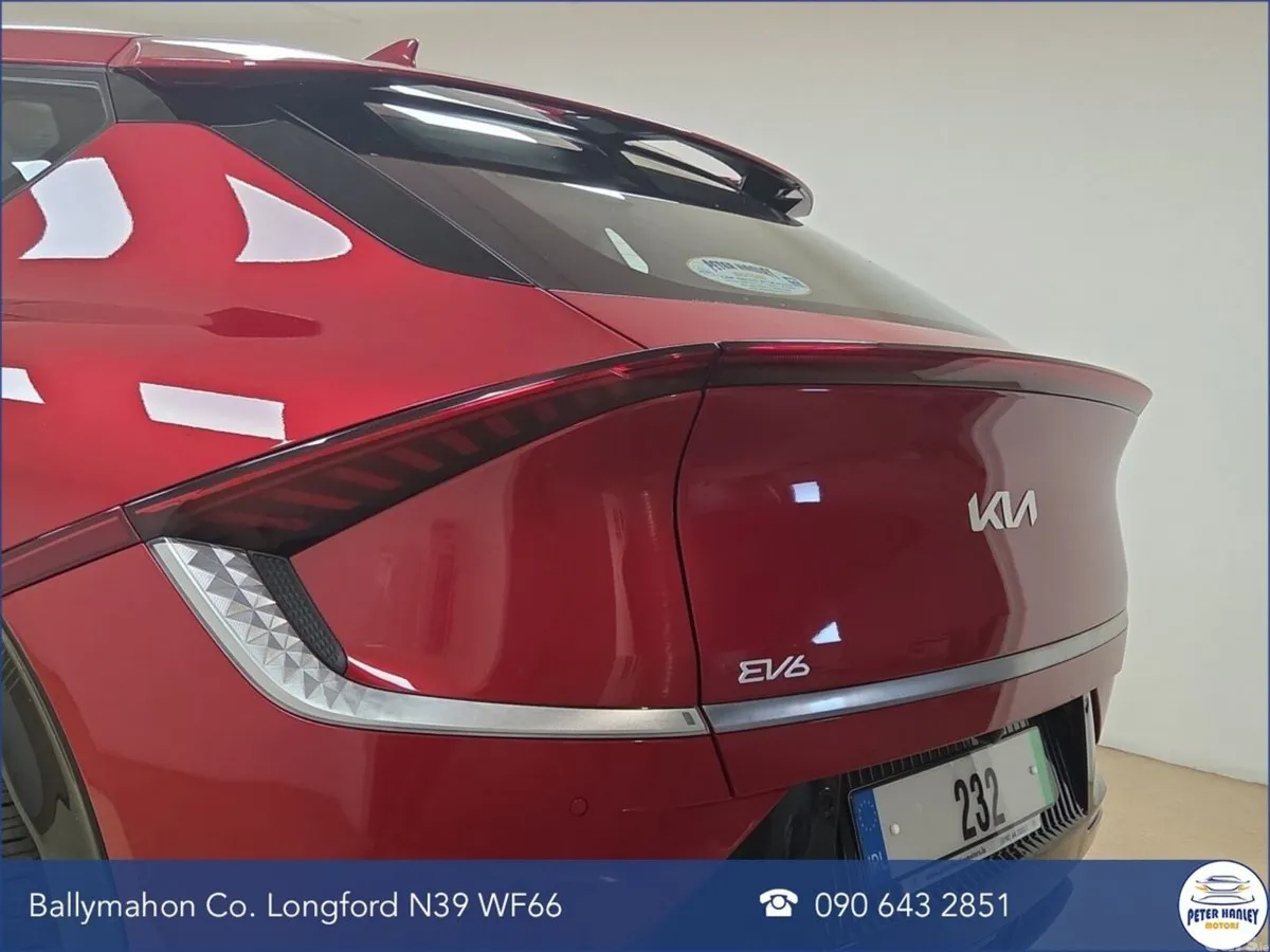 Kia EV6 Hatchback, Electric, 2023, Red