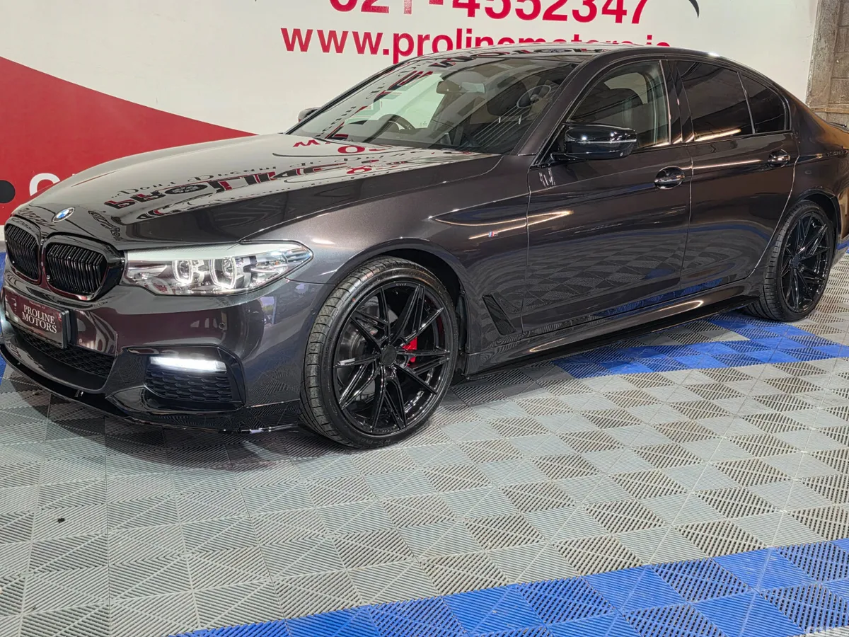 BMW 5-Series Saloon, Diesel, 2017, Grey