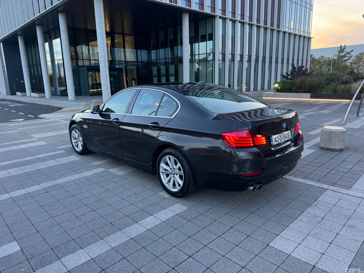 BMW 5-Series Saloon, Diesel, 2014, Brown