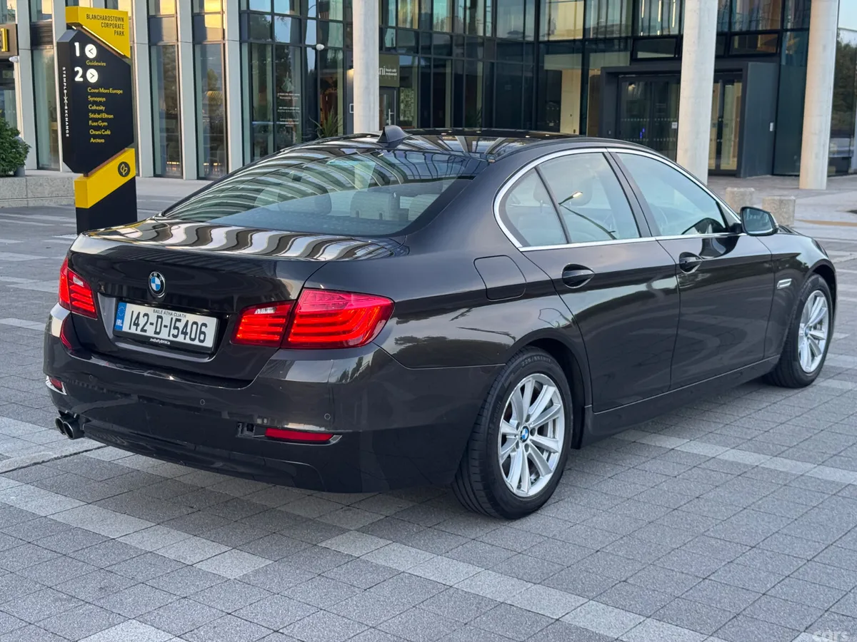 BMW 5-Series Saloon, Diesel, 2014, Brown