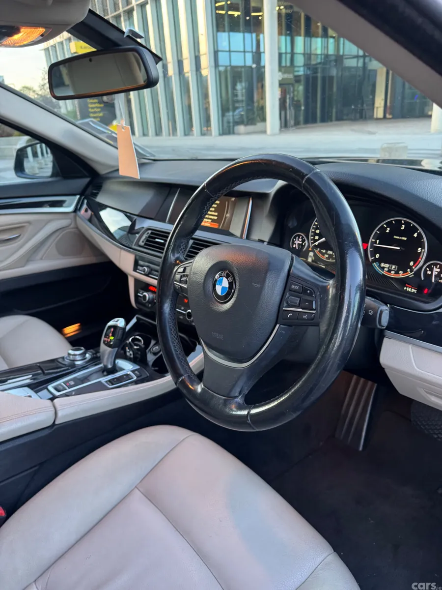BMW 5-Series Saloon, Diesel, 2014, Brown