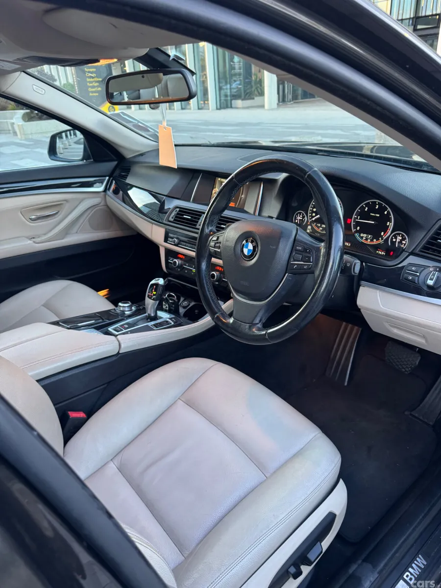 BMW 5-Series Saloon, Diesel, 2014, Brown