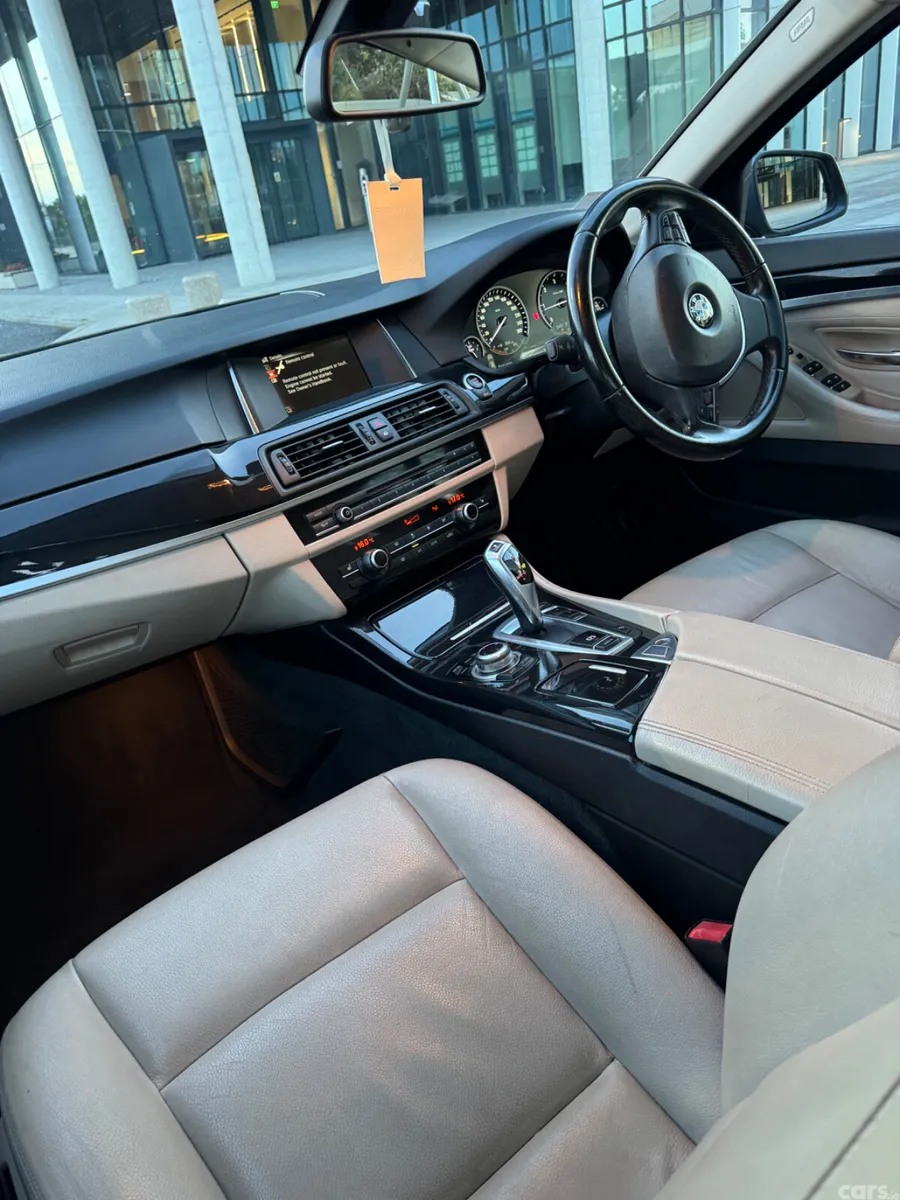 BMW 5-Series Saloon, Diesel, 2014, Brown