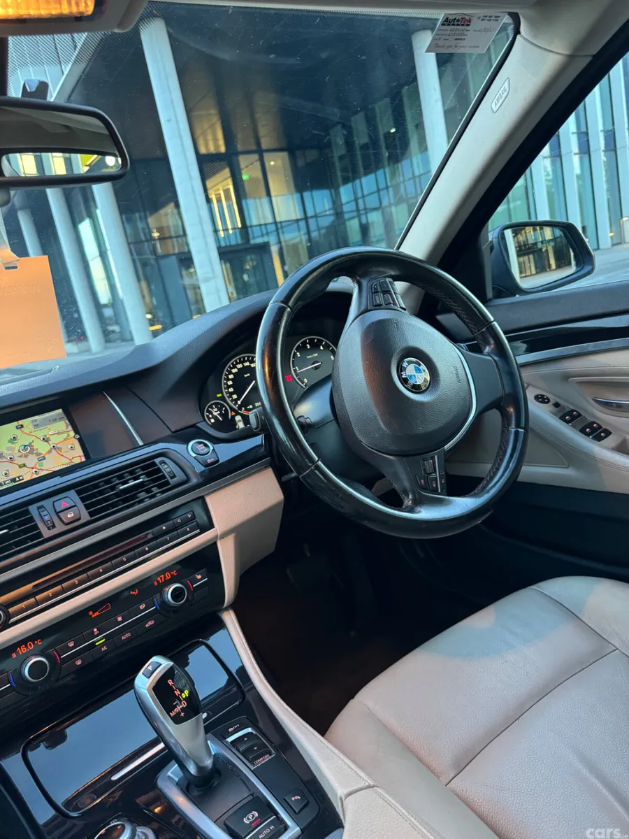 BMW 5-Series Saloon, Diesel, 2014, Brown