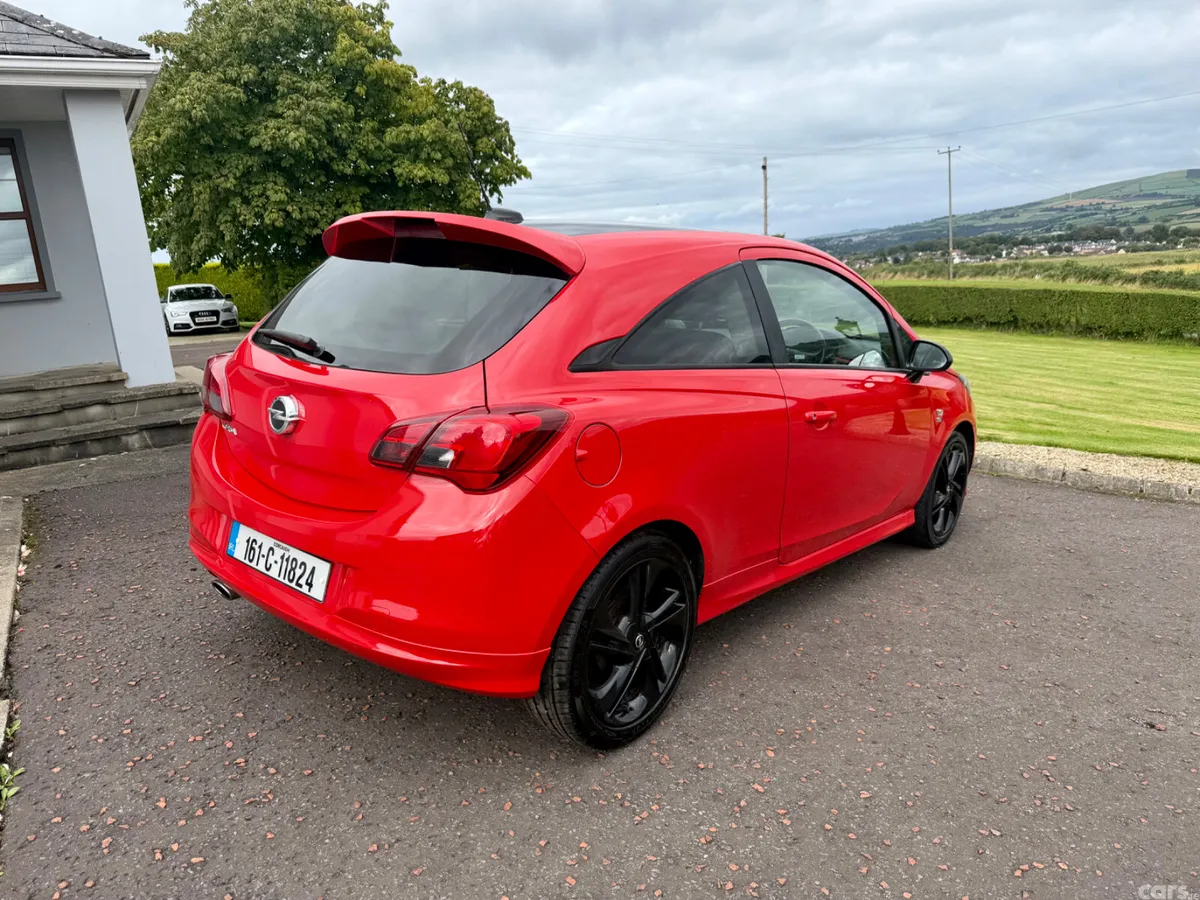 Opel Corsa Hatchback, Petrol, 2016, Red