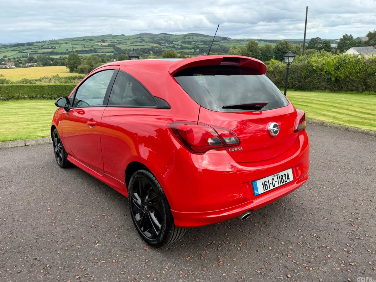 Opel Corsa Hatchback, Petrol, 2016, Red
