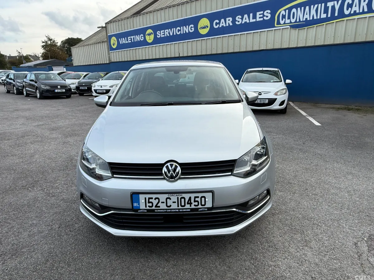 Volkswagen Polo Hatchback, Petrol, 2015, Silver