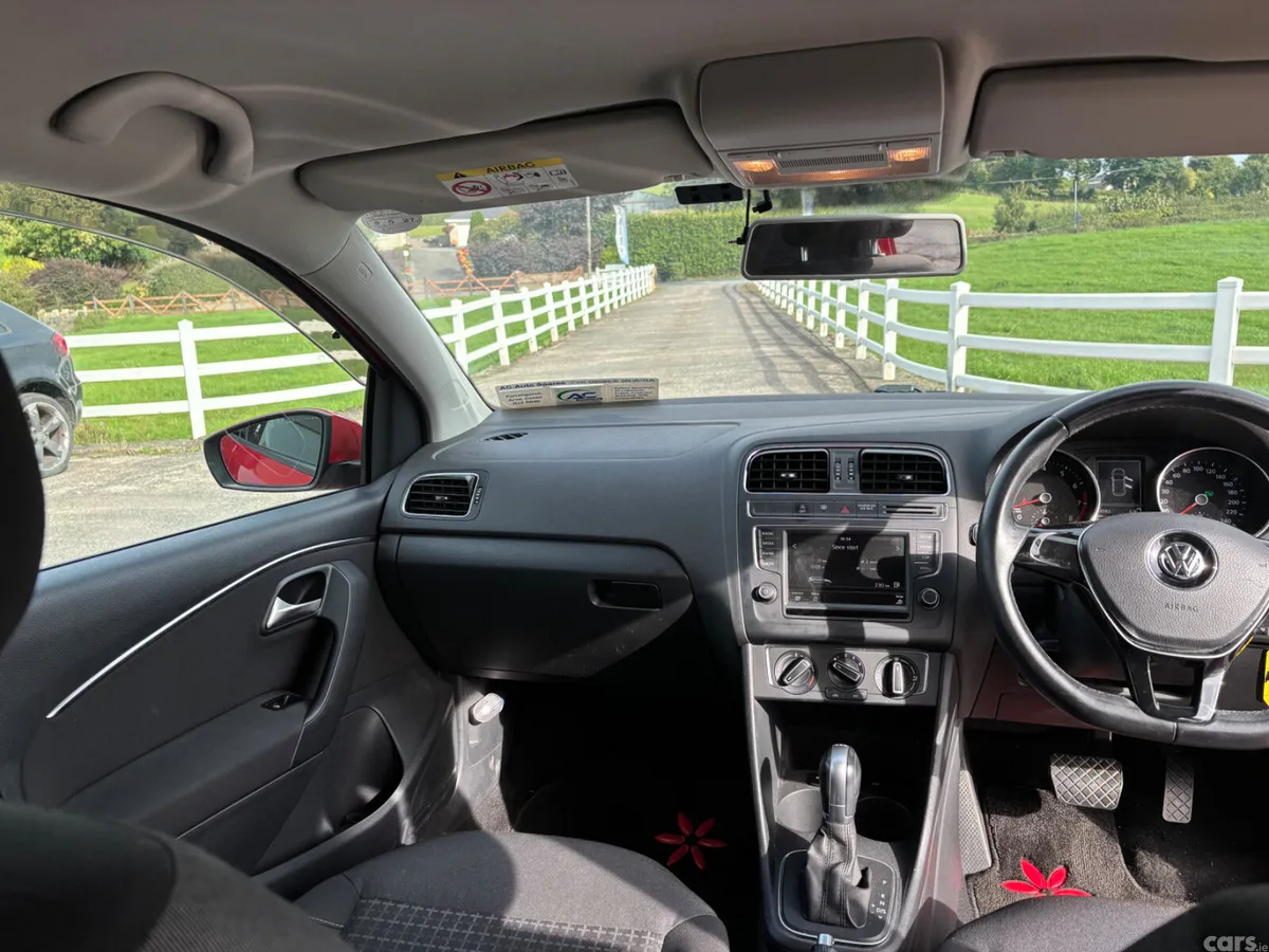 Volkswagen Polo Hatchback, Petrol, 2015, Red