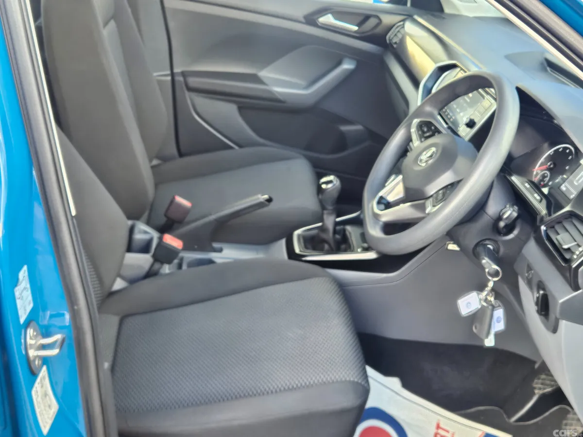 Volkswagen T-Cross Hatchback, Petrol, 2020, Blue