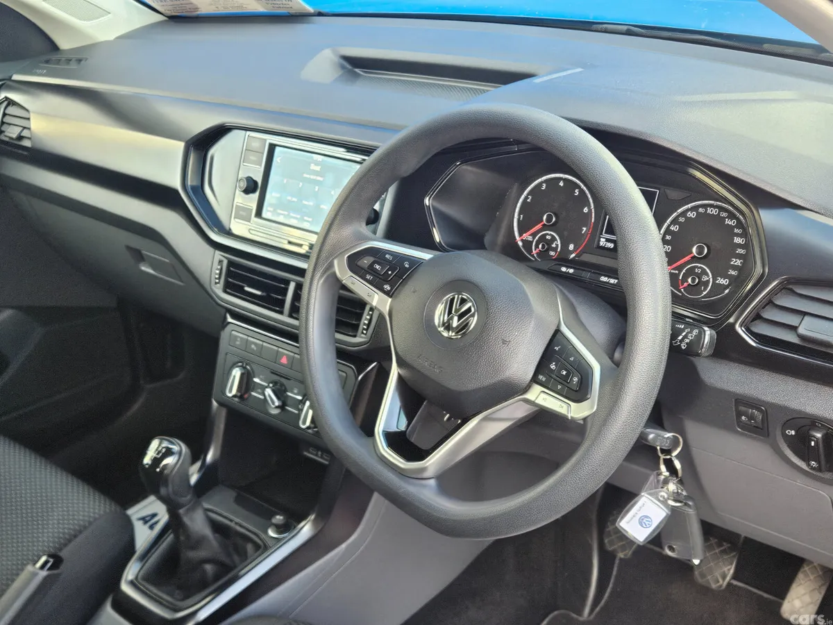 Volkswagen T-Cross Hatchback, Petrol, 2020, Blue