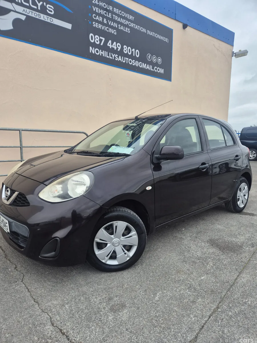 Nissan March Hatchback, Petrol, 2014, Black