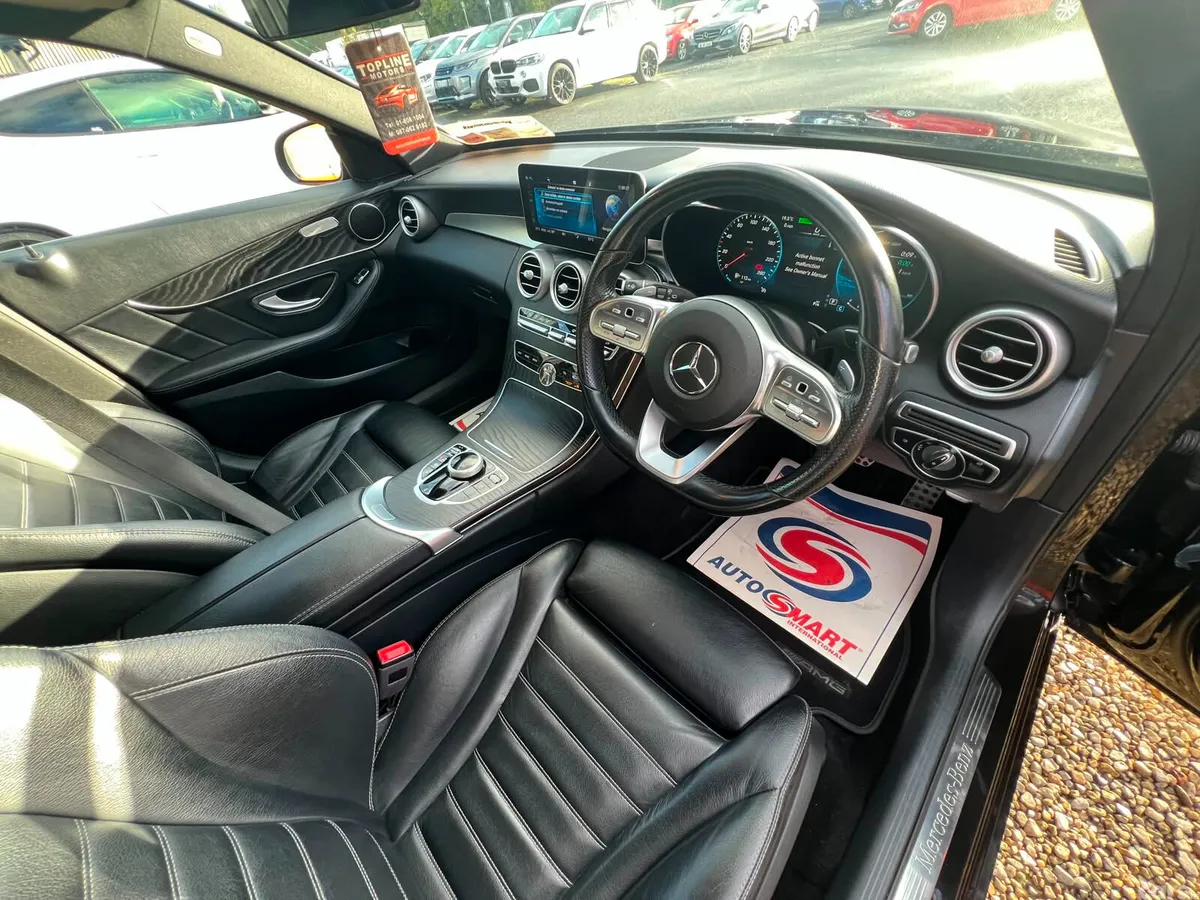 Mercedes-Benz C-Class Estate, Diesel Hybrid, 2020, Black