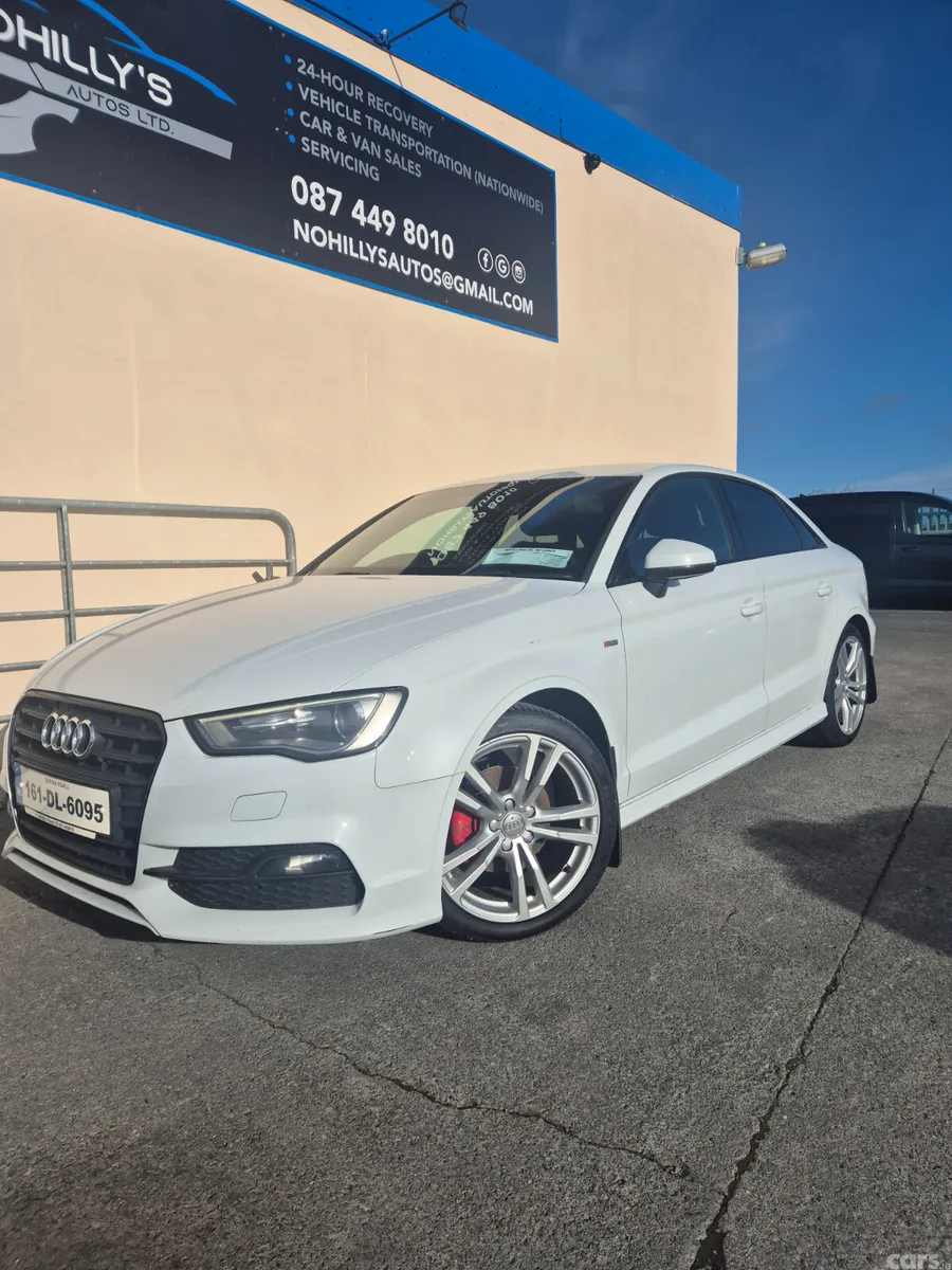 Audi A3 Saloon, Diesel, 2016, White