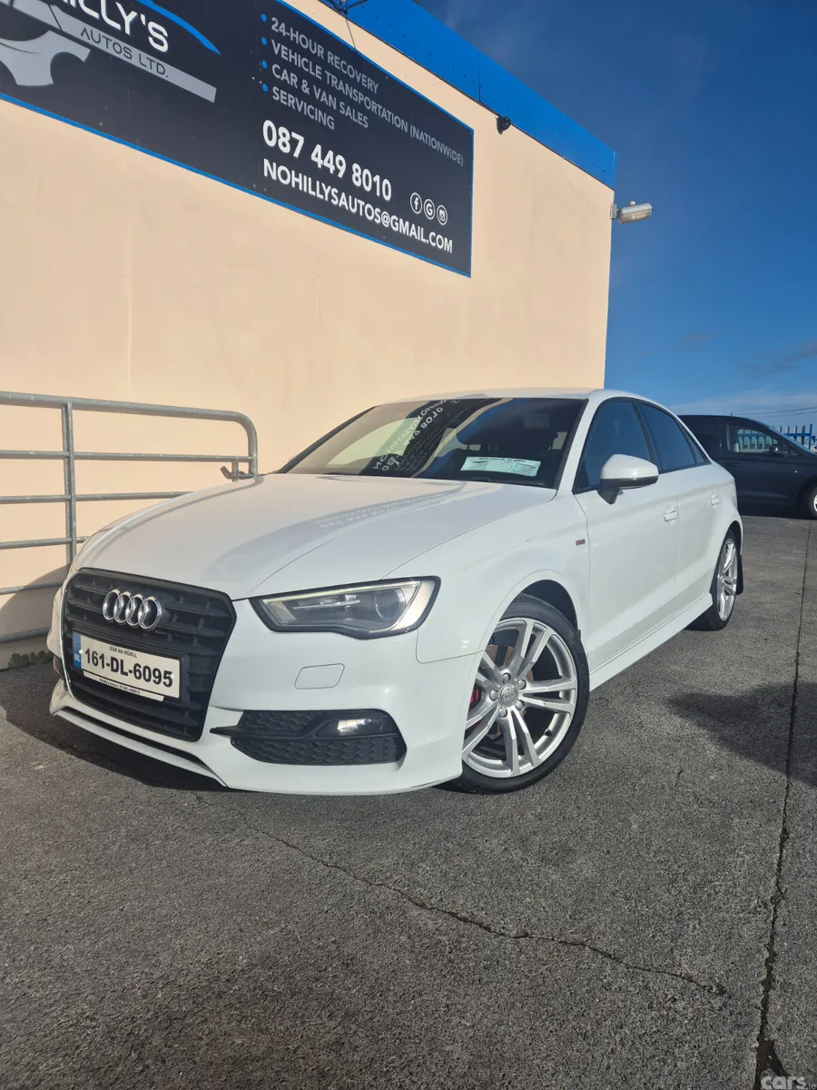 Audi A3 Saloon, Diesel, 2016, White